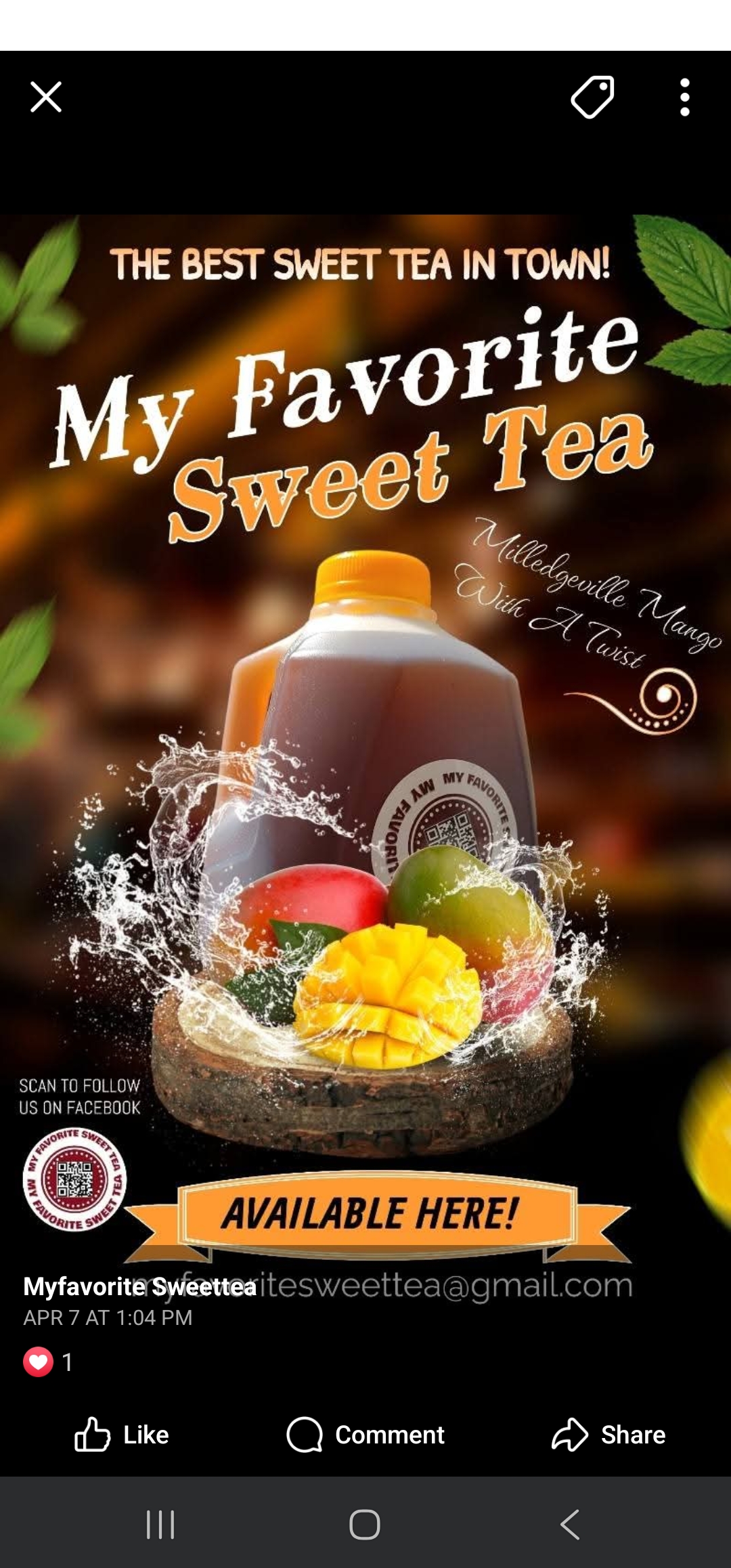 Drinks item 1